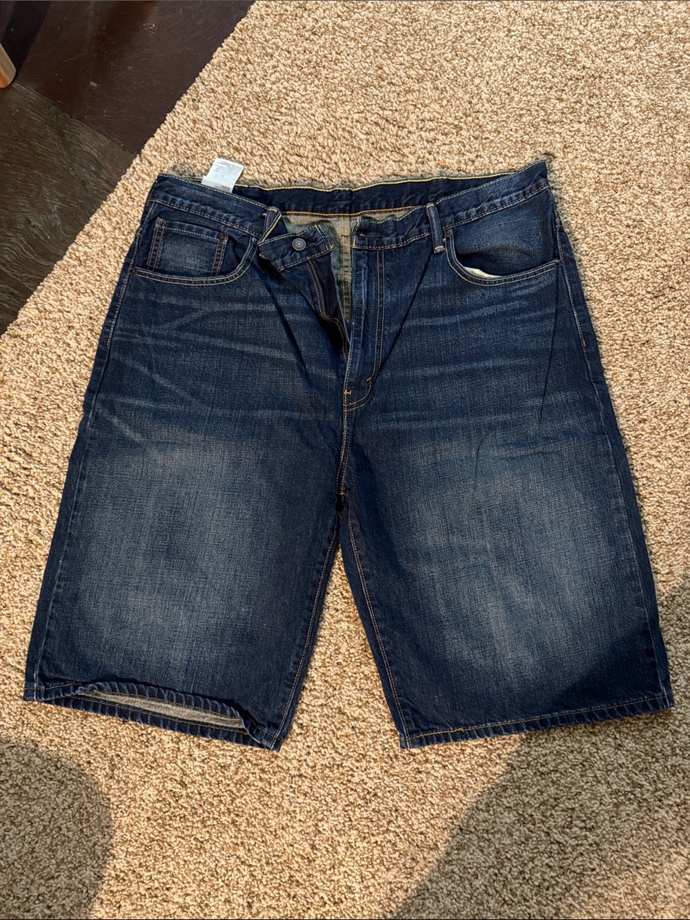 Levi's Indigo Denim Jean Shorts